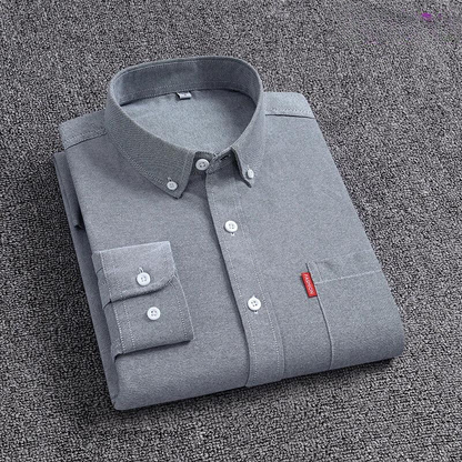 Chemise en coton boutonnée Camille-Léopold