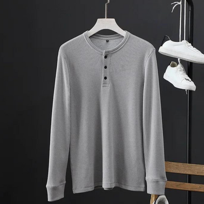 Vinthentic Signature Waffel-Langarmshirt