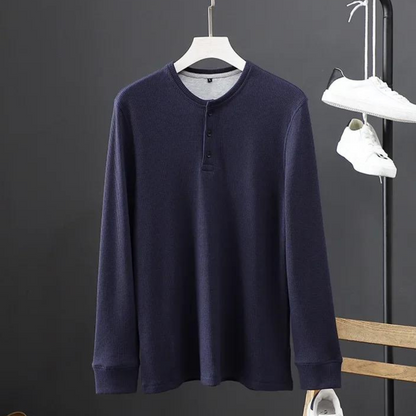 Vinthentic Signature Waffel-Langarmshirt