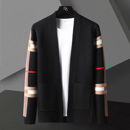 Casaco de malha de designer Clifford para homem