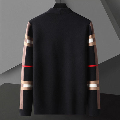 Casaco de malha de designer Clifford para homem