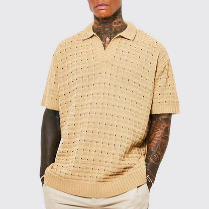 Polo en maille pour homme Vinthentic Giovani