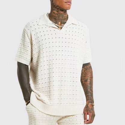 Polo en maille pour homme Vinthentic Giovani