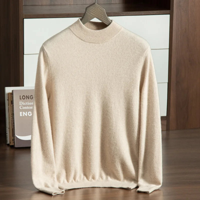 Camisola de caxemira de gola subida Marco Bandinelli