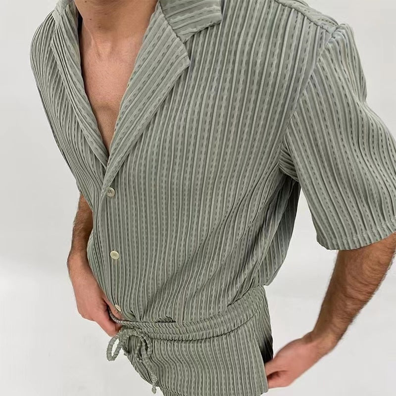 Vinthentic Cole - klasyczny męski komplet letni