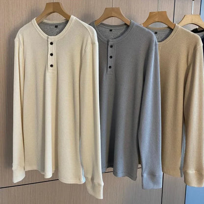 Vinthentic Signature Waffel-Langarmshirt