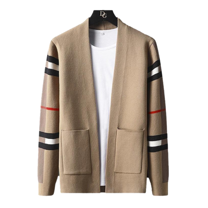 Casaco de malha de designer Clifford para homem