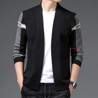Casaco de malha de designer Clifford para homem